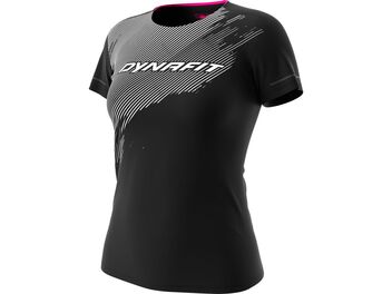Dámské běžecké tričko DYNAFIT ALPINE 2 S/S TEE W black out nimbus