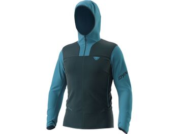 Pánská prodyšná bunda DYNAFIT TRAVERSE PTC HOODED JKT M storm blue