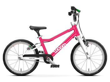 Dětské kolo WOOM GO 3 AUTOMAGIC HOT PINK