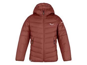 Dětská péřová bunda SALEWA BRENTA RDS DOWN K JACKET etruscan red