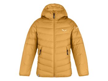 Dětská péřová bunda SALEWA BRENTA RDS DOWN K JACKET spruce yellow