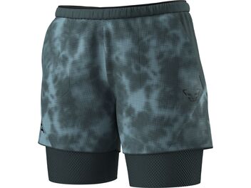 Dámské běžecké kraťasy DYNAFIT TRAIL REFLECTIVE 2/1 SHORTS cinder