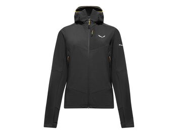 Dámská fleecová mikina SALEWA ORTLES FLEECE HD FZ black out