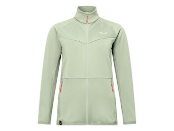 Dámská fleecová mikina SALEWA PUEZ CAMMINO PL JACKET pastel green
