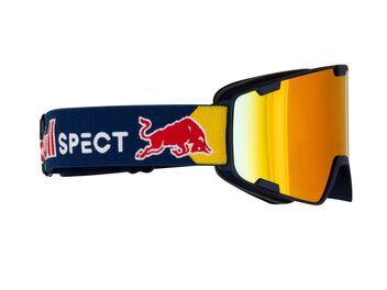 Lyžařské brýle RED BULL SPECT PARK-19RE2, dark blue/brown with red mirror