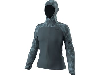 Dámská běžecká bunda DYNAFIT TRAIL REFLECTIVE WIND JACKET cinder