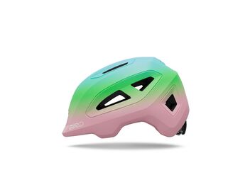 Dětská cyklistická přilba GIRO SCAMP II Mat light pink/green fade