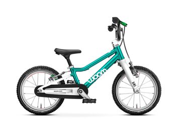 Dětské kolo WOOM GO 2 Metallic turquoise 2026