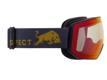 Lyžařské brýle RED BULL SPECT FINK-10REX, matt midnight/brown with red mirror, cat 1–3