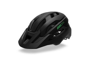 Juniorská cyklistická přilba GIRO FIXTURE II MIPS YOUTH Mat black/vivid green