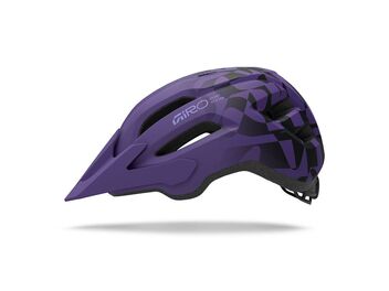 Juniorská cyklistická přilba GIRO FIXTURE II YOUTH Mat purple rush