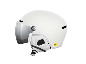 Lyžařská helma POC OBEX VISOR Hydrogen white/clarity universal/partly sunny/silver