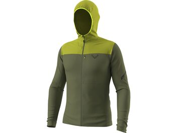 Pánská zateplená bunda DYNAFIT TRAVERSE THERMAL HOODED JKT M Golden lime