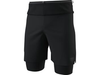 Pánské běžecké šortky DYNAFIT ULTRA 2IN1 Black out