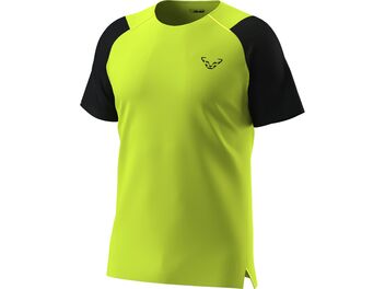Pánské běžecké tričko DYNAFIT DNA SHIRT M ultra yellow