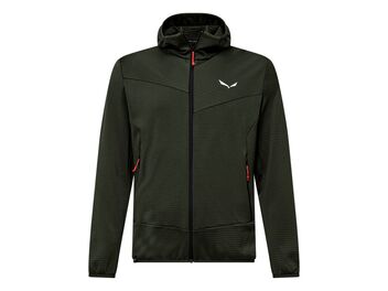 Pánská mikina SALEWA PUEZ ALTAVIA PL HD JKT M dark olive