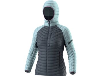 Dámská bunda DYNAFIT RADICAL DOWN RDS HOODED JACKET WOMEN cloud blue