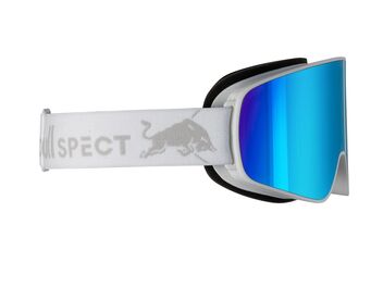 Lyžařské brýle RED BULL SPECT RUSH-15BL3 White/ice blue snow - red with blue mirror, S.3
