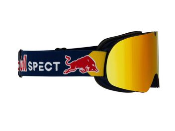 Lyžařské brýle RED BULL SPECT SOAR-11RE2 Dark blue/red snow - orange with red mirror cat. S2