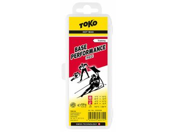 Skluzný vosk Base Performance červený 120g